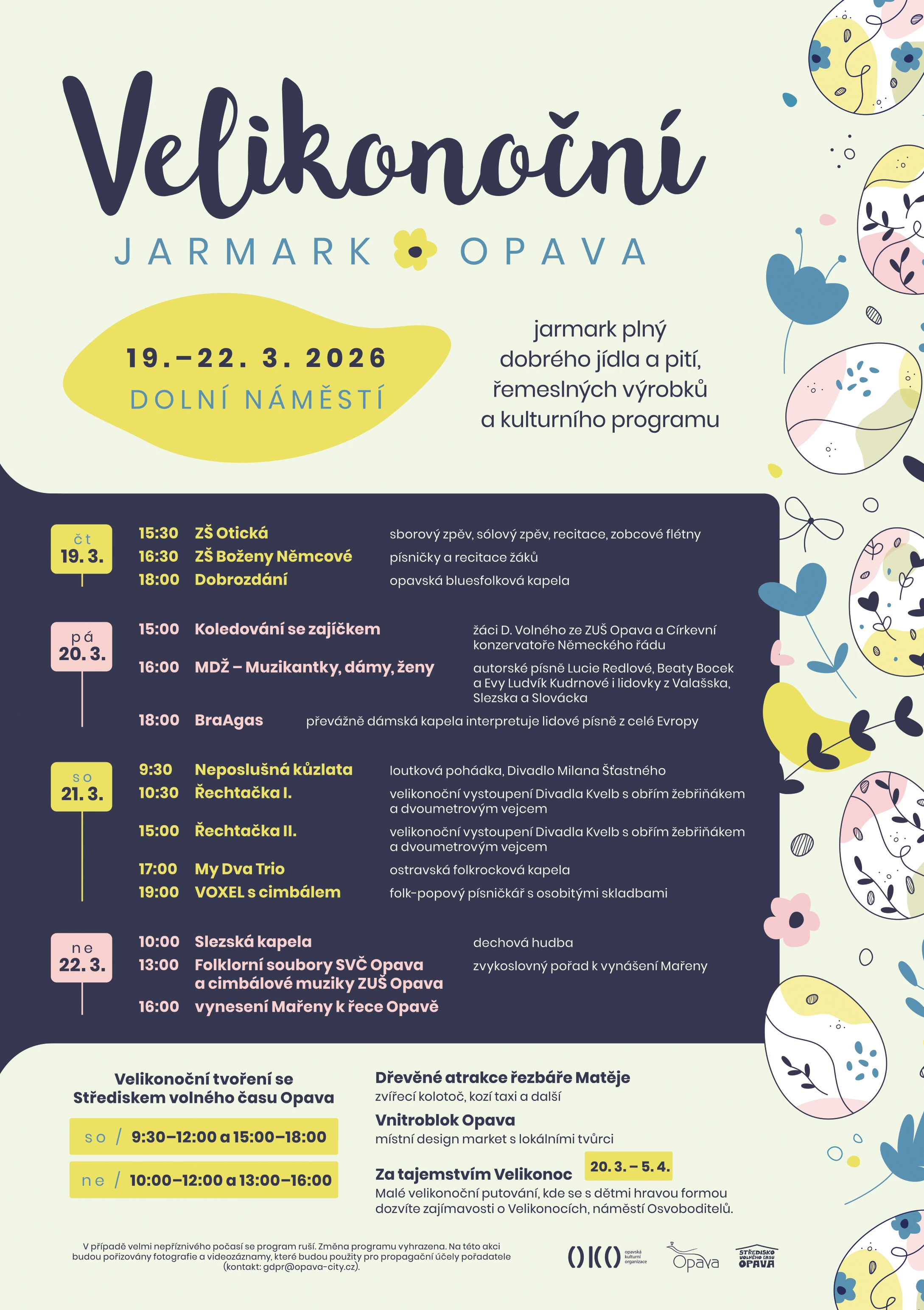 Velikonoční trhy Opava – MY DVA TRIO